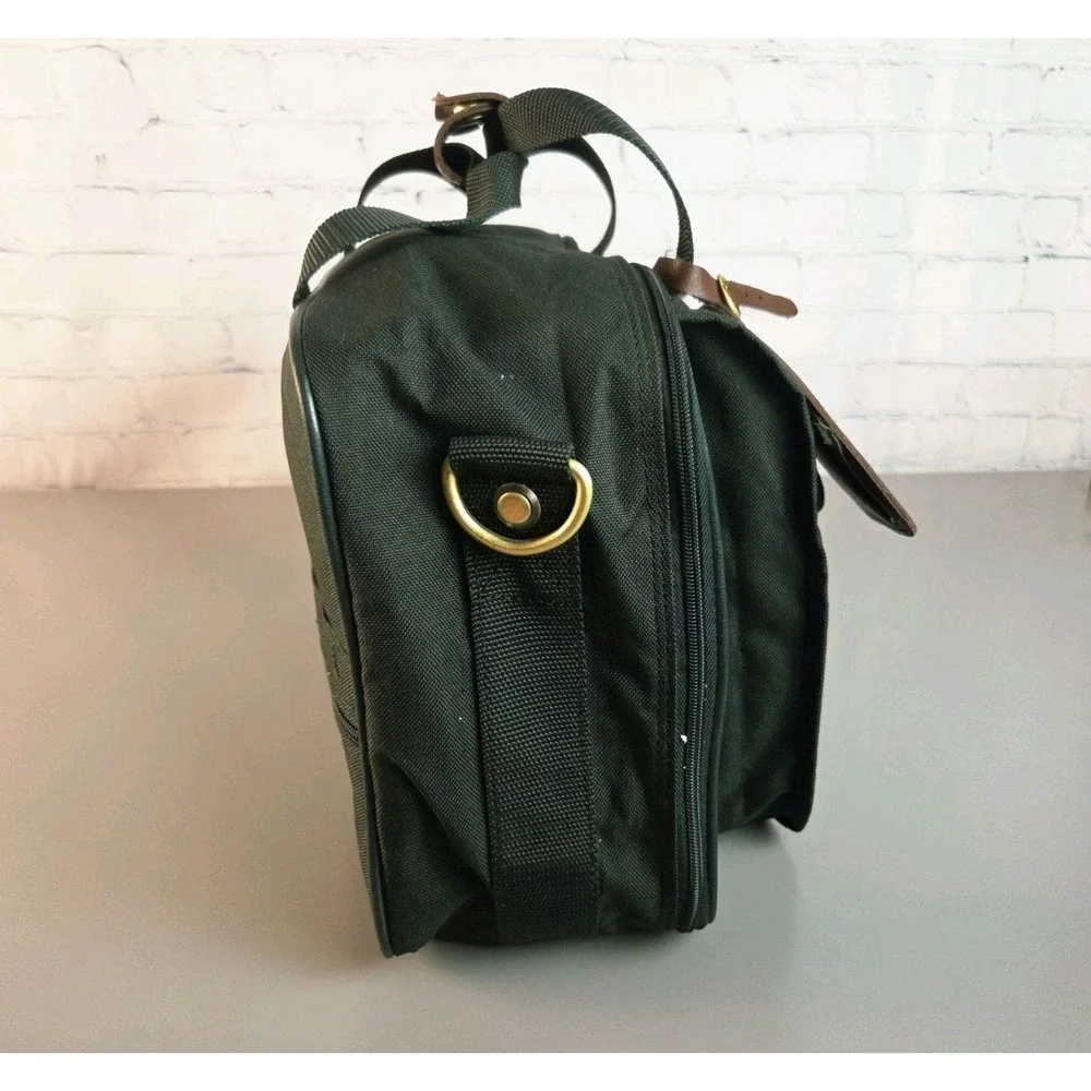 Samsonite Vintage‎ Travel Bag 15x9x7 Dark Green No Shoulder Strap